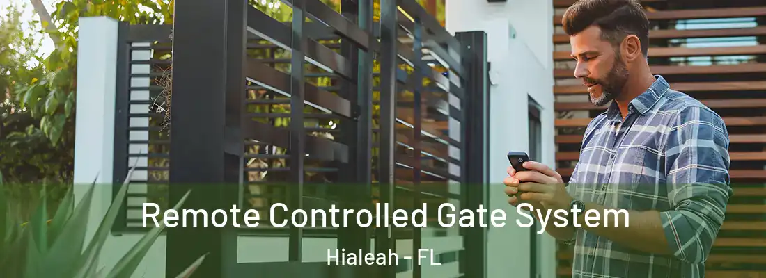  Remote Controlled Gate System Hialeah - FL